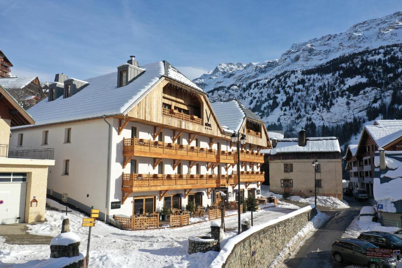 Hotel Le V De Vaujany Exterior foto