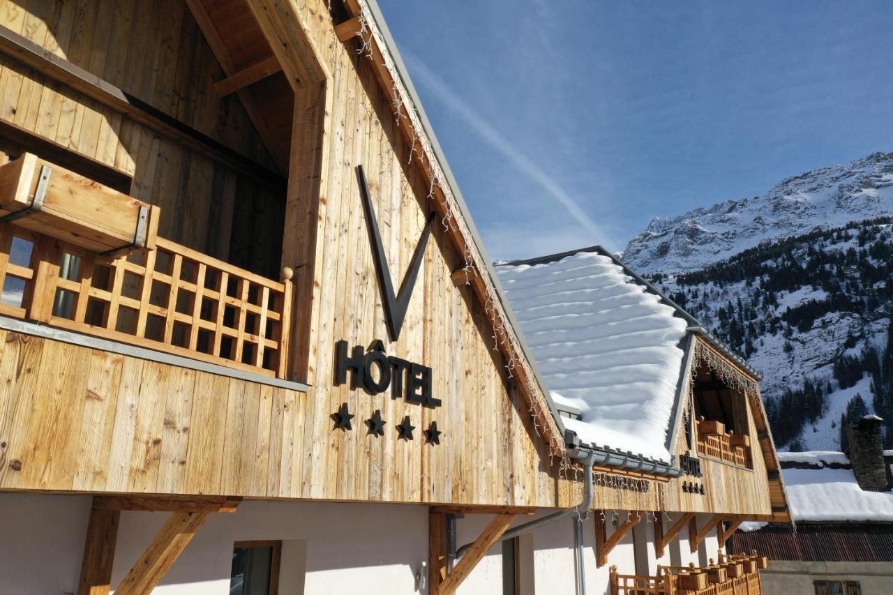 Hotel Le V De Vaujany Exterior foto